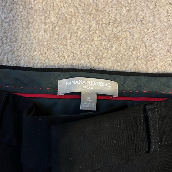 Banana Republic 2L (Tall) Black Sloan Pant - Picture 2 of 4